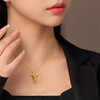 【一口价】权杖蛇 灵蛇献瑞黄色18k金灵蛇吊坠 生肖蛇时尚挂坠男女情侣款礼物MEMORA诗普琳KPE05701 商品缩略图2