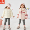 棉果果专柜同款冬季新品女童两件套拼色百搭羽绒服M422102924551 商品缩略图1