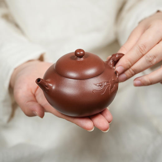 龙德堂陶艺 汤宣武《葡香》原矿底槽清 230 cc 库存请咨询客服 商品图3