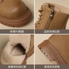 ZHR则则加绒增高马丁靴ins百搭女靴短靴2024秋冬款耐磨防滑工装靴 商品缩略图5