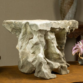 清 太湖石天然几