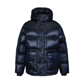 【超惠秒】Armani EA7 男士加绒加厚巨保暖 90白鹅绒 连帽羽绒服外套 12260