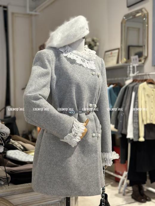 【门店同款】ENJOY冬季自由意志花边拼接羽绒外套 160100158 商品图10