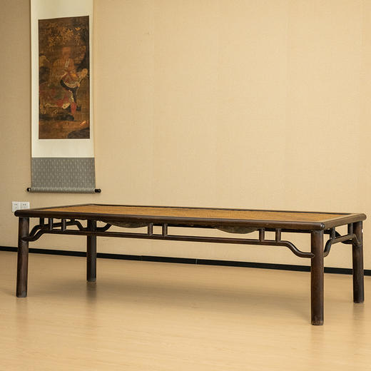 清 红木罗锅枨矮栳凉榻 商品图1