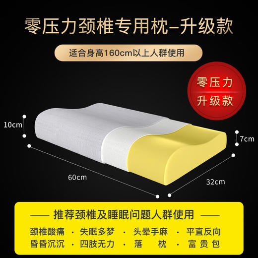 诺伊曼  零压力护颈记忆枕（大）S5983 商品图2