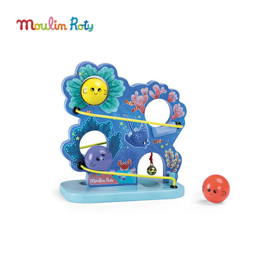 Moulin Roty 雨后茶壶 益智木玩 适合1岁+ 木质益智玩具 感统发育 雨后系列 法国品牌-715368 商品图7