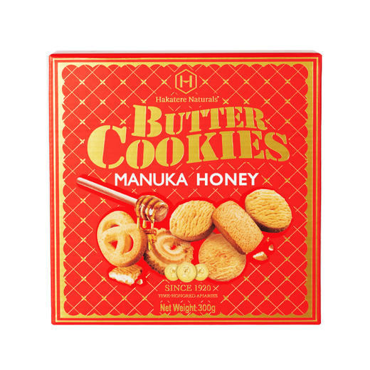 荷塔威-麦卢卡蜂蜜曲奇饼干300g礼盒 商品图2
