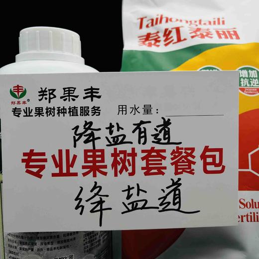 降盐有道“绛盐道”低温促根促花补钙降低盐碱（8度以下仍然有效）滴灌2亩地 商品图2