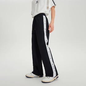 YKYB宽松舒适百搭梭织气质潮流条纹潮酷套装休闲裤