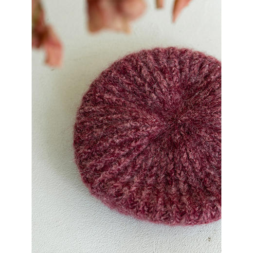 牧衣游原创 兔绒羊毛混织毛织帽子保暖 满一芳【不支持会员折】 商品图1