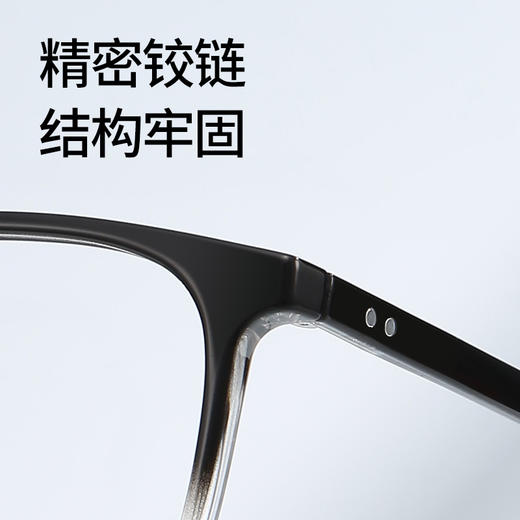 普莱斯光学镜框MD71563 时尚黑框 素颜百搭 一体式鼻托 男女同款 TR材质 三色可选 商品图3