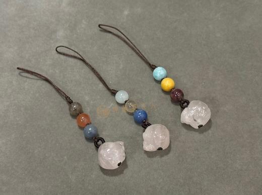 粉晶小挂件 商品图0