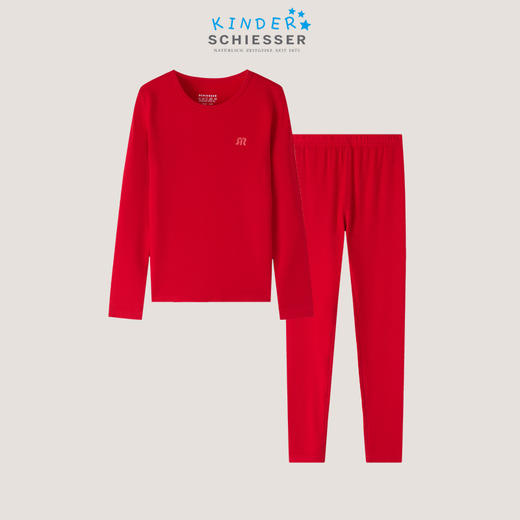 【暖柔保暖】SCHIESSER德国舒雅女童62%腈纶+29.1%莫代尔8.9%氨纶280g保暖套装36/20599W 商品图4