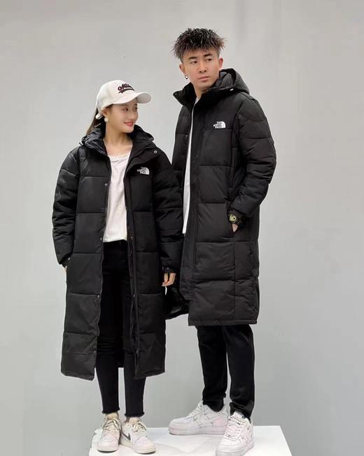 北面经典保暖长款羽绒服男女情侣外套TNF1222 商品图2