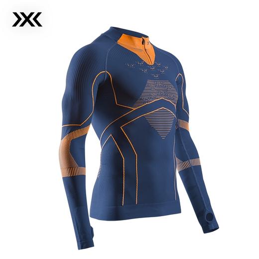 X-BIONIC  聚能轻量男士半拉链上衣 控温保暖速干运动户外上衣 EA-WTA8W24M 商品图2