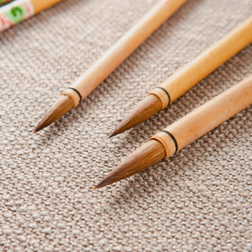 库存20年上海老周虎臣制长锋狼毫毛笔 商品图5