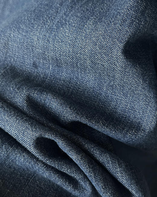 单品包邮现货 THS-无  RL马球 源厂尖尾PRL蓝染磨洗ClassicFit彩马牛仔衬衣男女 AG1300 商品图14