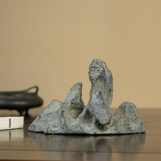 清 黟县青石山子摆件 商品图1