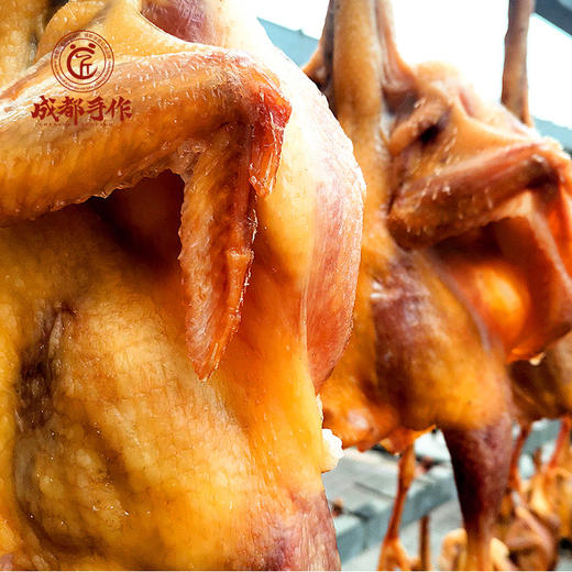 【非遗腊鸡板鸭】成都手作非遗美食九尺板鸭 风干腊鸡 农户散养三黄鸡风吹鸡 烟熏熟食酱卤鸭子 真空包装【非物质文化遗产】【四川特产】 商品图1