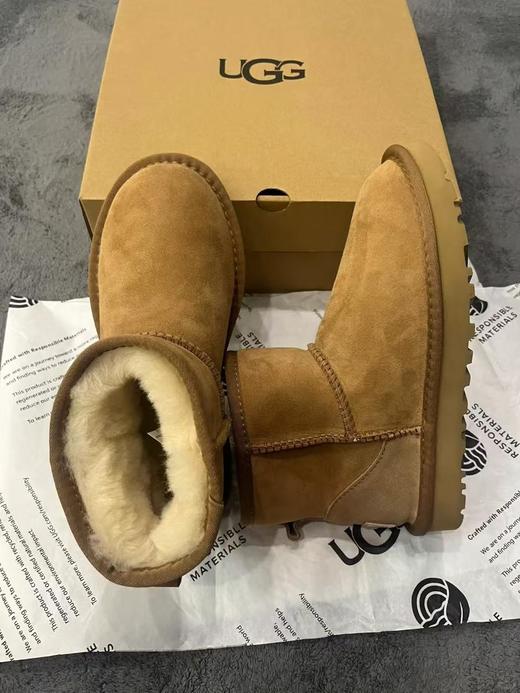 UGG直筒平口经典短筒雪地靴（UX*UGG） 商品图1