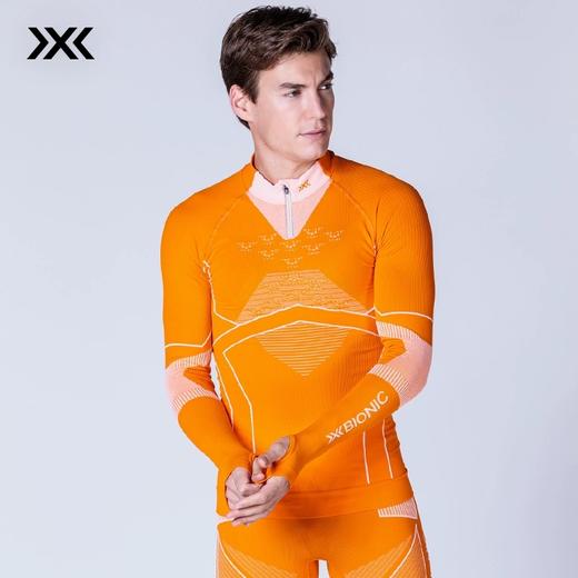 X-BIONIC  聚能轻量男士半拉链上衣 控温保暖速干运动户外上衣 EA-WTA8W24M 商品图4