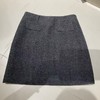 伯妮斯茵 | 复古英伦风 深灰人字纹毛呢短裙 高腰 A 字包臀裙 秋冬通勤显瘦裙 HJ3B61 商品缩略图1