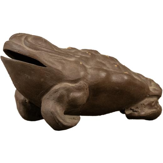 清 紫砂金蟾摆件 商品图5