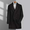 【新款DAB】大依优型大码男装羊毛呢双面呢大衣大衣外套手工呢子中长款胖子休闲男士 商品缩略图6