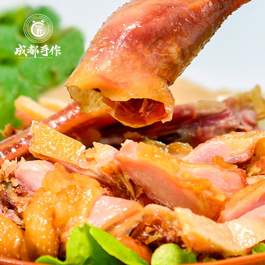 【非遗腊鸡板鸭】成都手作非遗美食九尺板鸭 风干腊鸡 农户散养三黄鸡风吹鸡 烟熏熟食酱卤鸭子 真空包装【非物质文化遗产】【四川特产】 商品图5