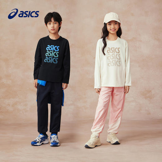 Asics/亚瑟士童装运动长袖T恤吸湿速干抗菌内搭长袖T恤25年春新款 商品图4
