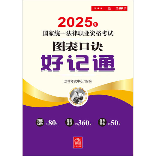 2025年国家统一法律职业资格考试图表口诀好记通 法律出版社 商品图1