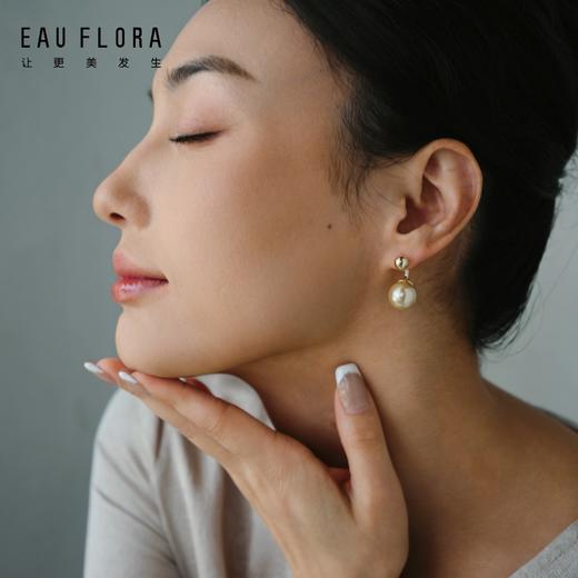 『星采』金色仿珍珠耳环 商品图1