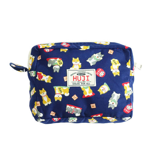 HUJI祤集Motley收纳包插画柴柴柴犬 商品图5