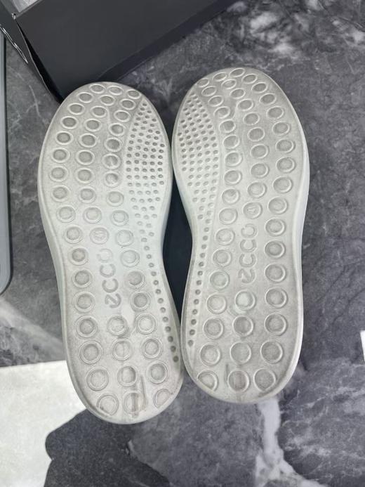 瑕疵ECCO/爱步 男士圆头系带牛皮休闲低帮鞋 柔酷857774 商品图1