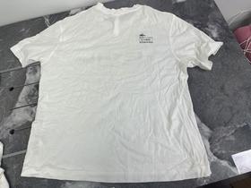 瑕疵Lacoste/法国鳄鱼 男士圆领宽松纯棉字母印花透气短袖T恤TH0411