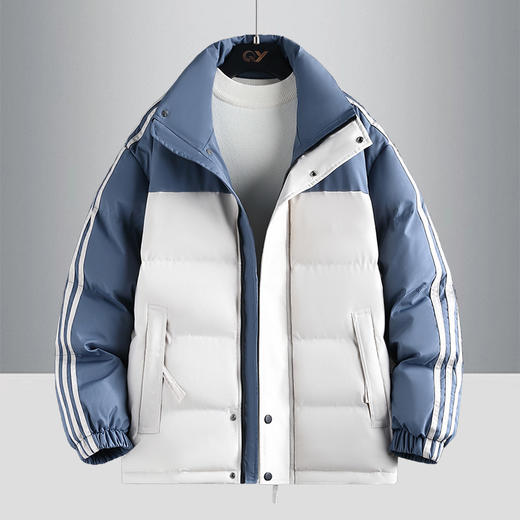 【新款DSS】大依优型大码立领棉服面包服棉衣保暖加厚加肥加大上衣男士外套胖子 商品图10