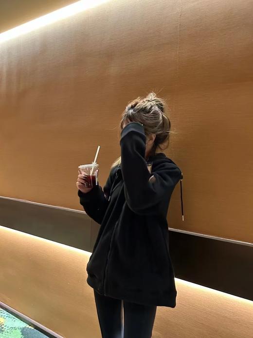 加厚摇粒绒小北男女同款卫衣外套 商品图3