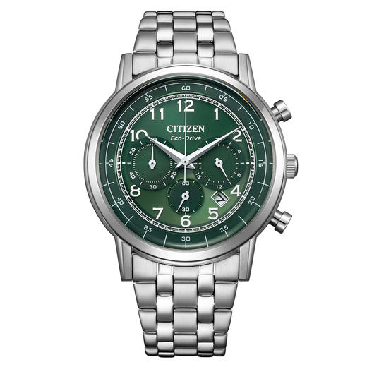 西铁城/CITIZEN光动能系列多功能不锈钢商务男表CA4630-53X 商品图8