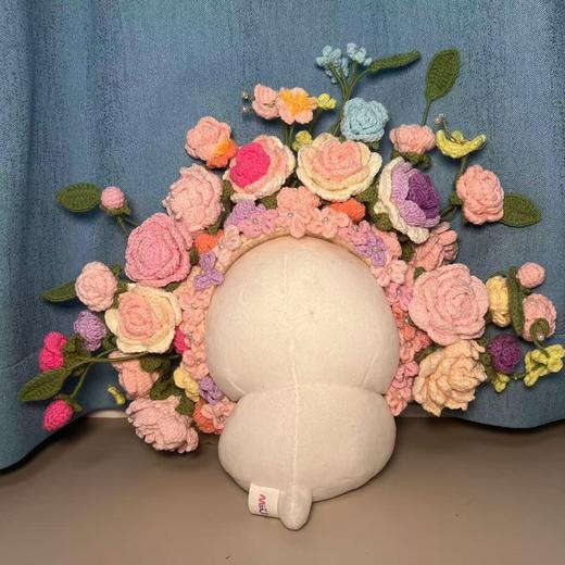 手工钩织 簪花头饰 商品图0