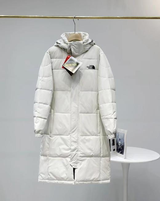 北面经典保暖长款羽绒服男女情侣外套TNF1222 商品图1