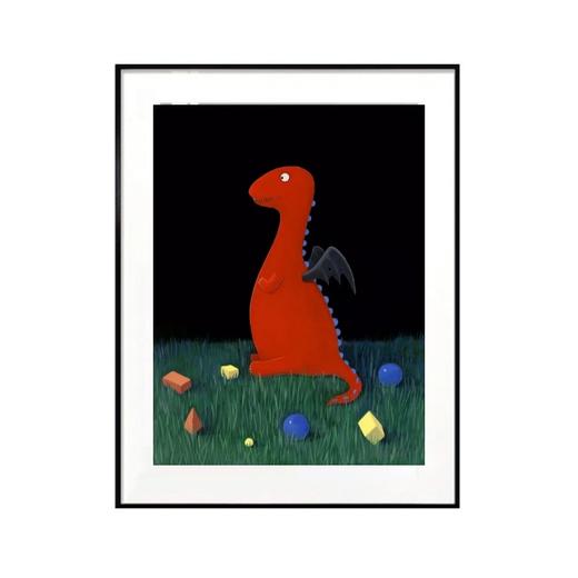 张占占《小恐龙积木》188版 商品图0