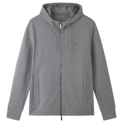 【棉混纺】SCHIESSER德国舒雅高端铂雅男士连帽拉链长袖外套99/23649U（可点击详情页最下方链接选择配套裤子） 商品图10