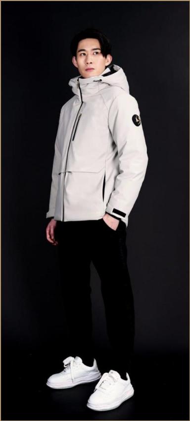 佐丹奴男装三层5A鹅绒羽绒外套01073620 商品图4