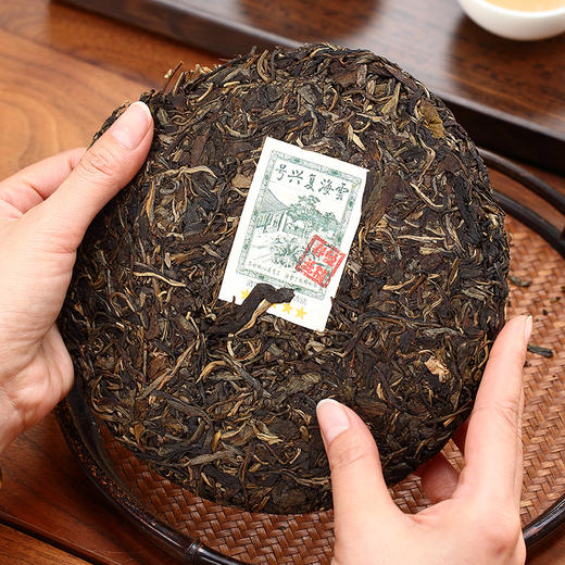 云海复兴号丨曼糯春蕊 生普 普洱生茶 云南勐海普洱茶 2016年原料 357g 商品图2