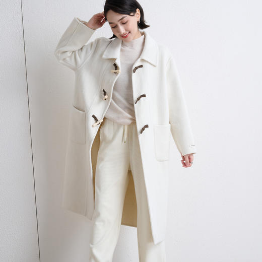 双面羊毛大衣100%澳洲超细羊毛（连接线除外）给大家上一款牛角扣超级性价比的大衣，100%极细美丽诺羊毛材质~品质1000+ 但是我们就只要200+冲鸭！！！ JK-G23026 商品图6