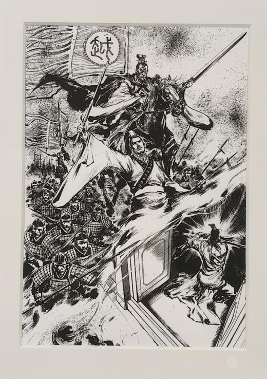 【节展限定】A5微喷版画——越甲吞吴 商品图0