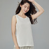 有机彩棉工字背心 男女成人款 百搭贴身打底 纯棉亲肤柔软 素道敦煌天然有机彩棉基地 舒适安全健康 商品缩略图0