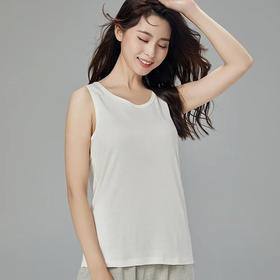 有机彩棉工字背心 男女成人款 百搭贴身打底 纯棉亲肤柔软 素道敦煌天然有机彩棉基地 舒适安全健康