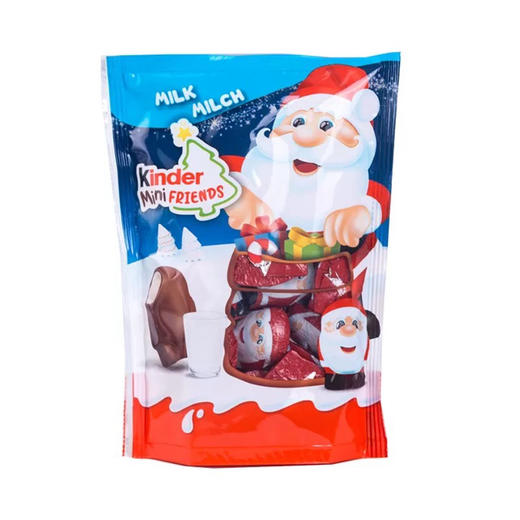 健达圣诞老爷爷头夹心巧克力122g 商品图0