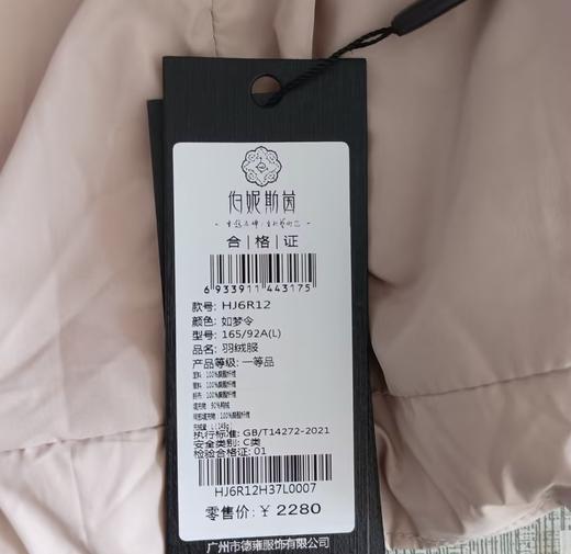 长款羽绒服HJ6R12~如梦令 商品图1